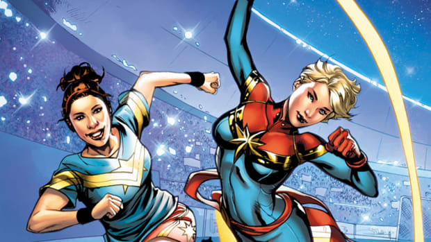 Exclusive: Chloe Kim and Simone Biles Turned Into Superheroes!