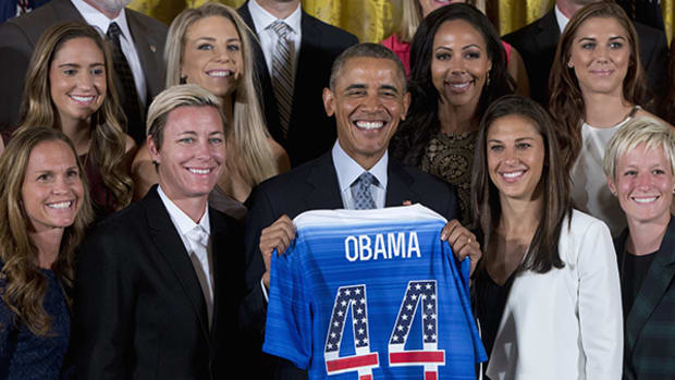 US Women's National Team Honored at White House
