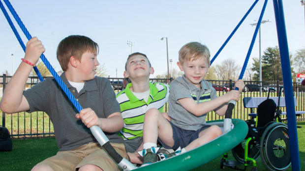 Conner and Cayden Long Honored With a Playground