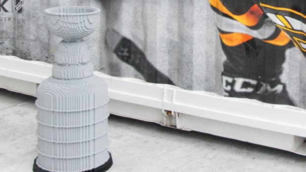It's the Stanley Cup Built Out of LEGO!