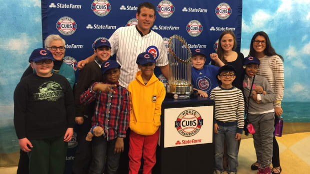 cubs world series polo shirt