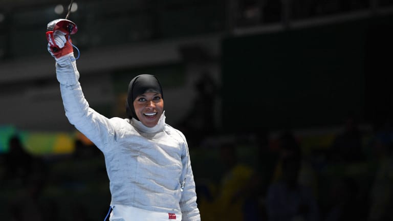 Q&A: Ibtihaj Muhammad Talks about Fencing, "The Proudest Blue," and Advice for Young Athletes