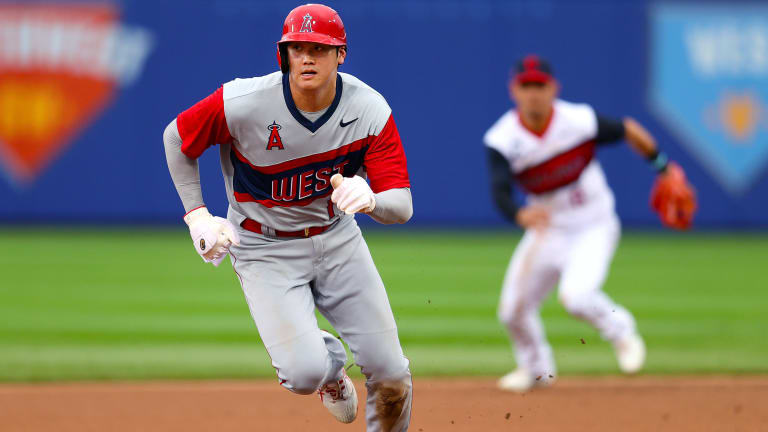 Meeting Trout and Ohtani at the 2021 MLB Little League Classic