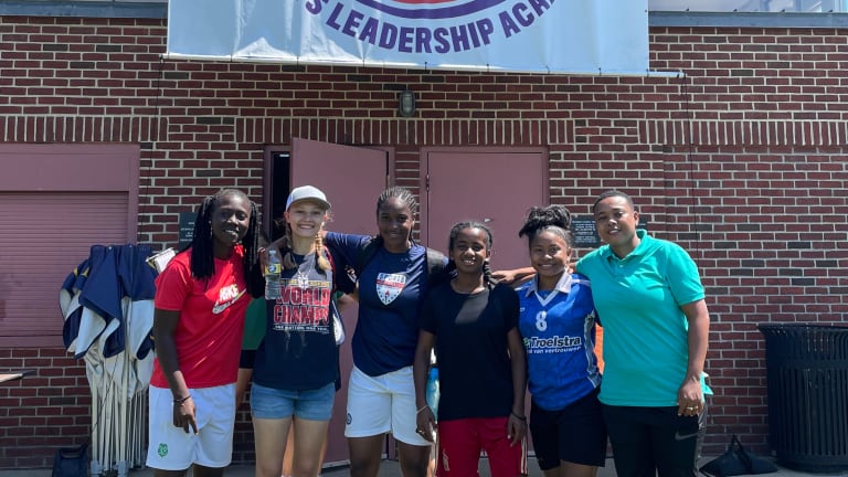 Julie Foudy Sports Leadership Academy Draws Female Athletes from Around the Globe