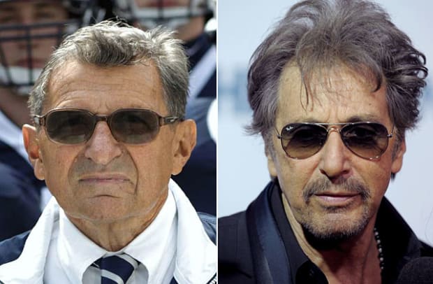 Sports Figures Portrayed in Movies - 1 - Al Pacino as Joe Paterno