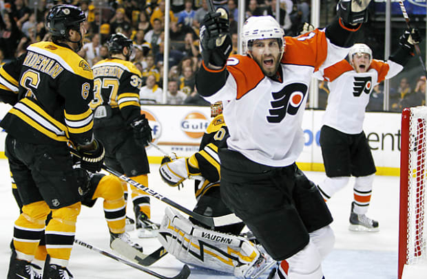 Epic NHL Collapses - 1 - 2010 Bruins fall to Flyers