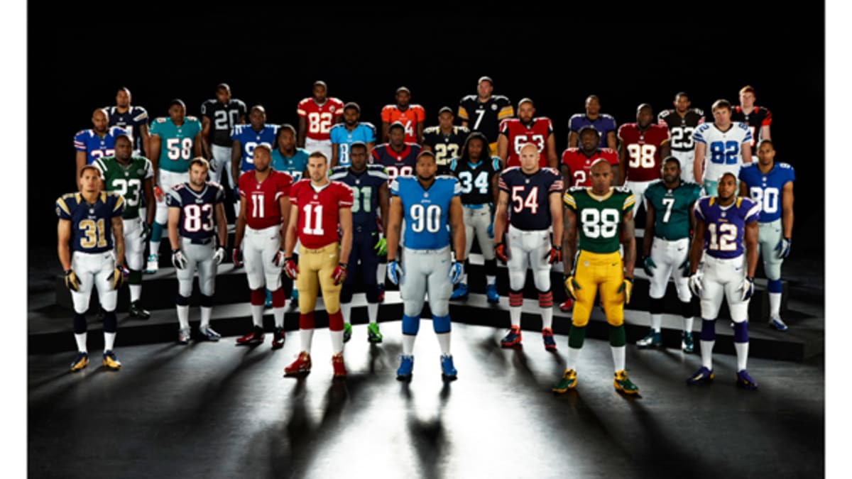 nfl teams with new jerseys