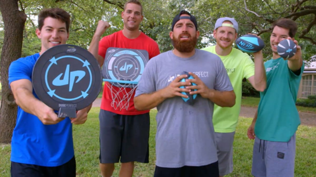 Dude perfect hotsell smash football