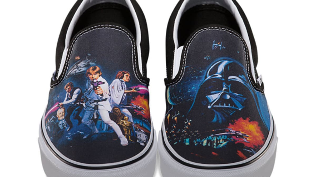 Custom star wars vans top