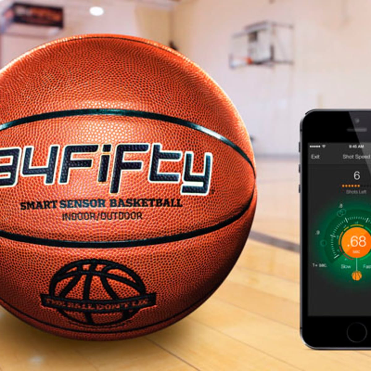 94fifty smart sensor basketball