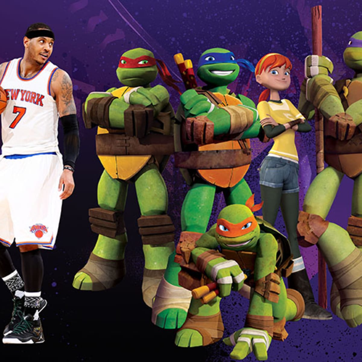 Carmelo Anthony Is Designing A Teenage Mutant Ninja Turtles-Inspired C