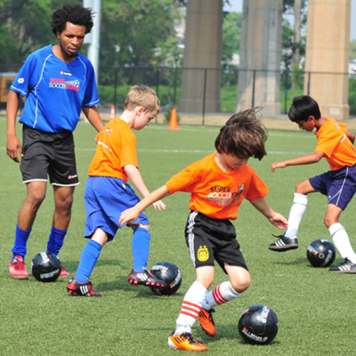 Kids Learn From Pros at Soccer Camp SI Kids Sports News for