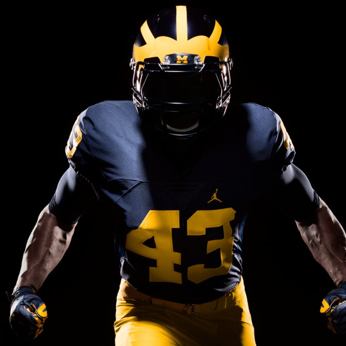 Jumpman football uniforms clearance