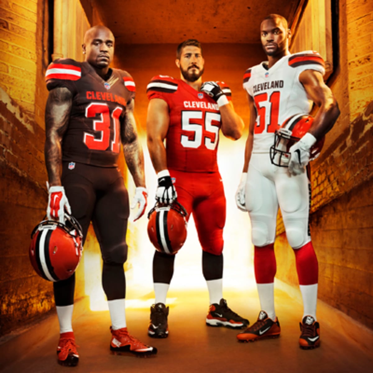 What color is the cleveland browns home jersey on sale