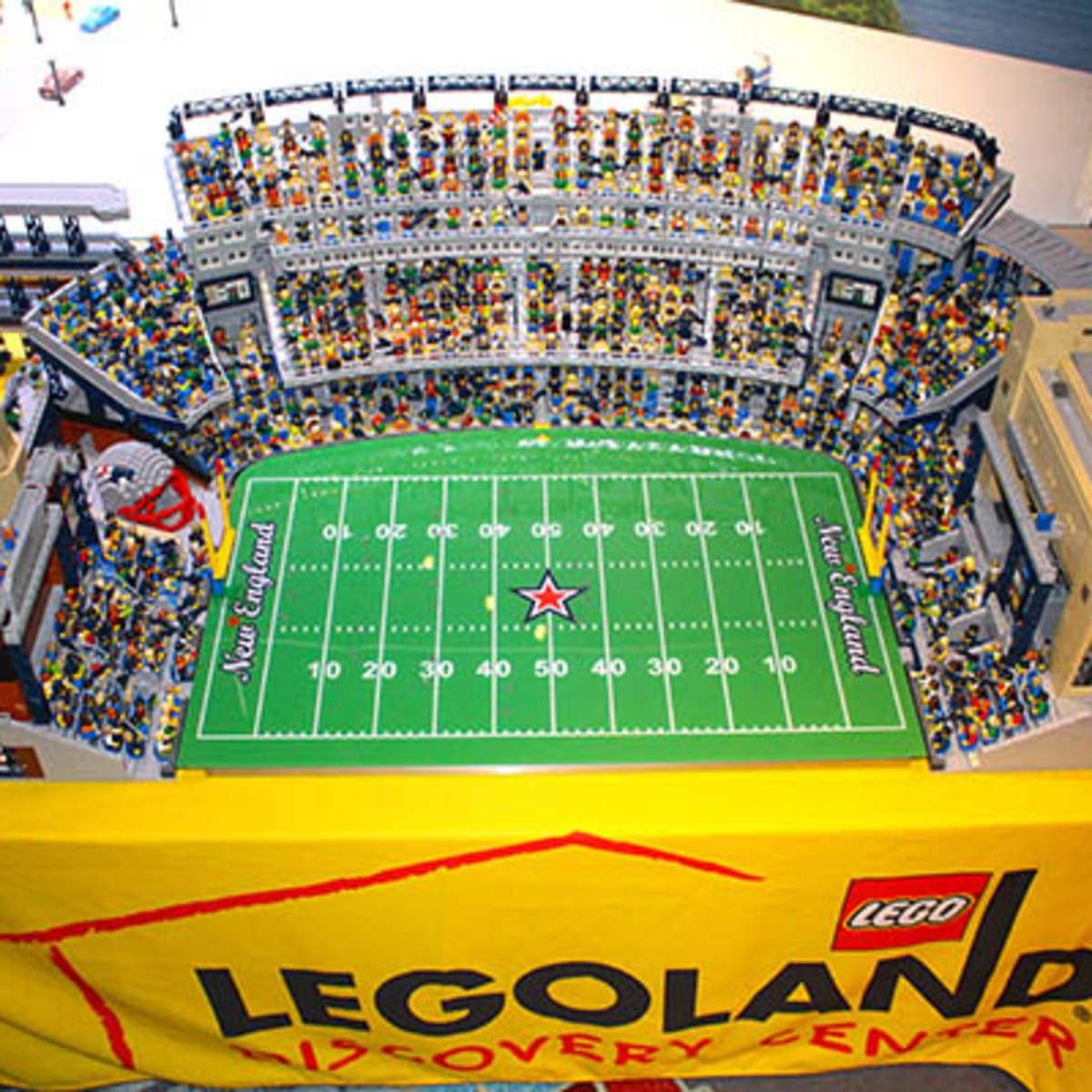 Patriots lego discount