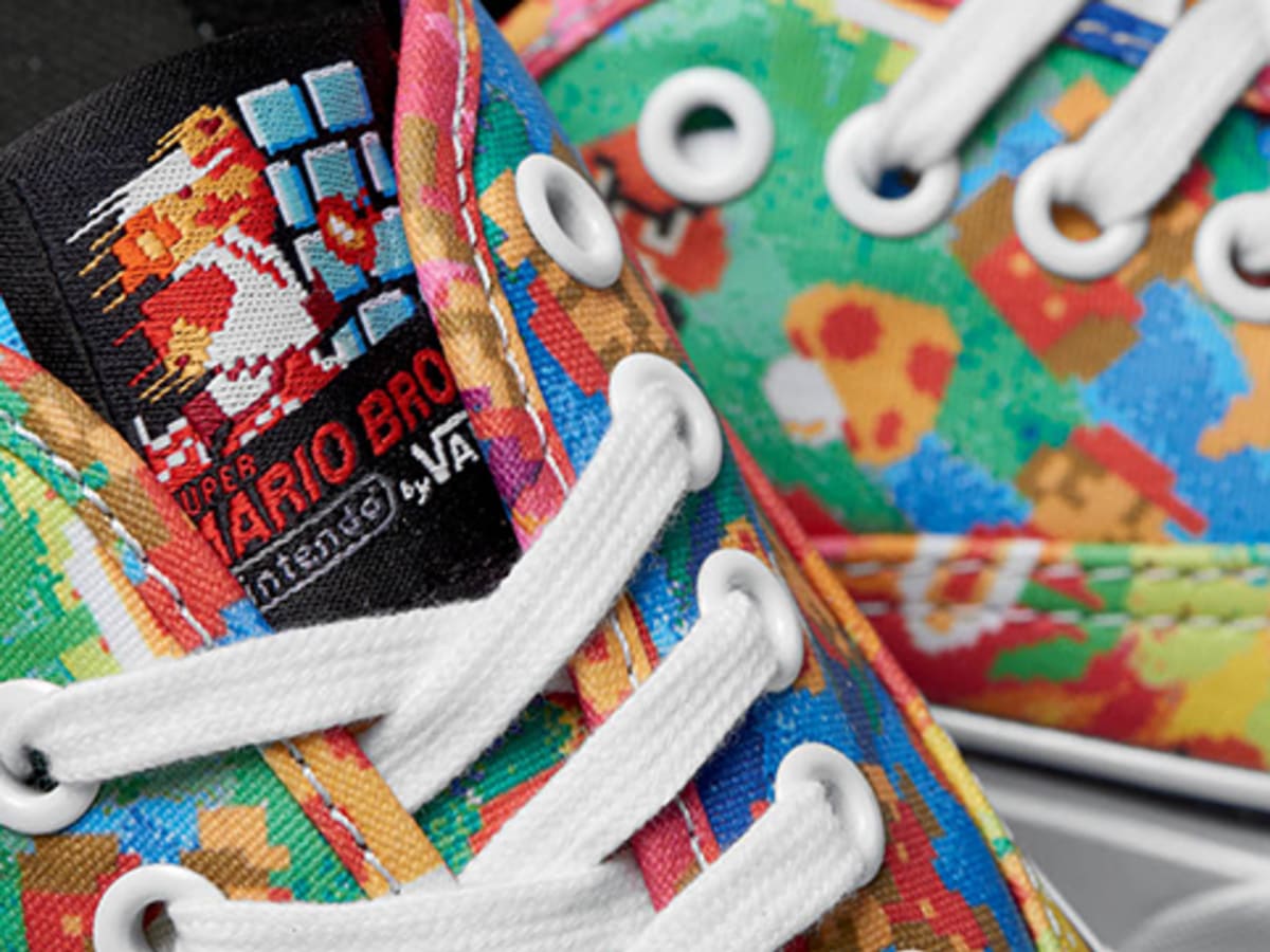 masa Impuestos adherirse Vans Goes 8-Bit for New Nintendo Collection - SI Kids: Sports News for  Kids, Kids Games and More
