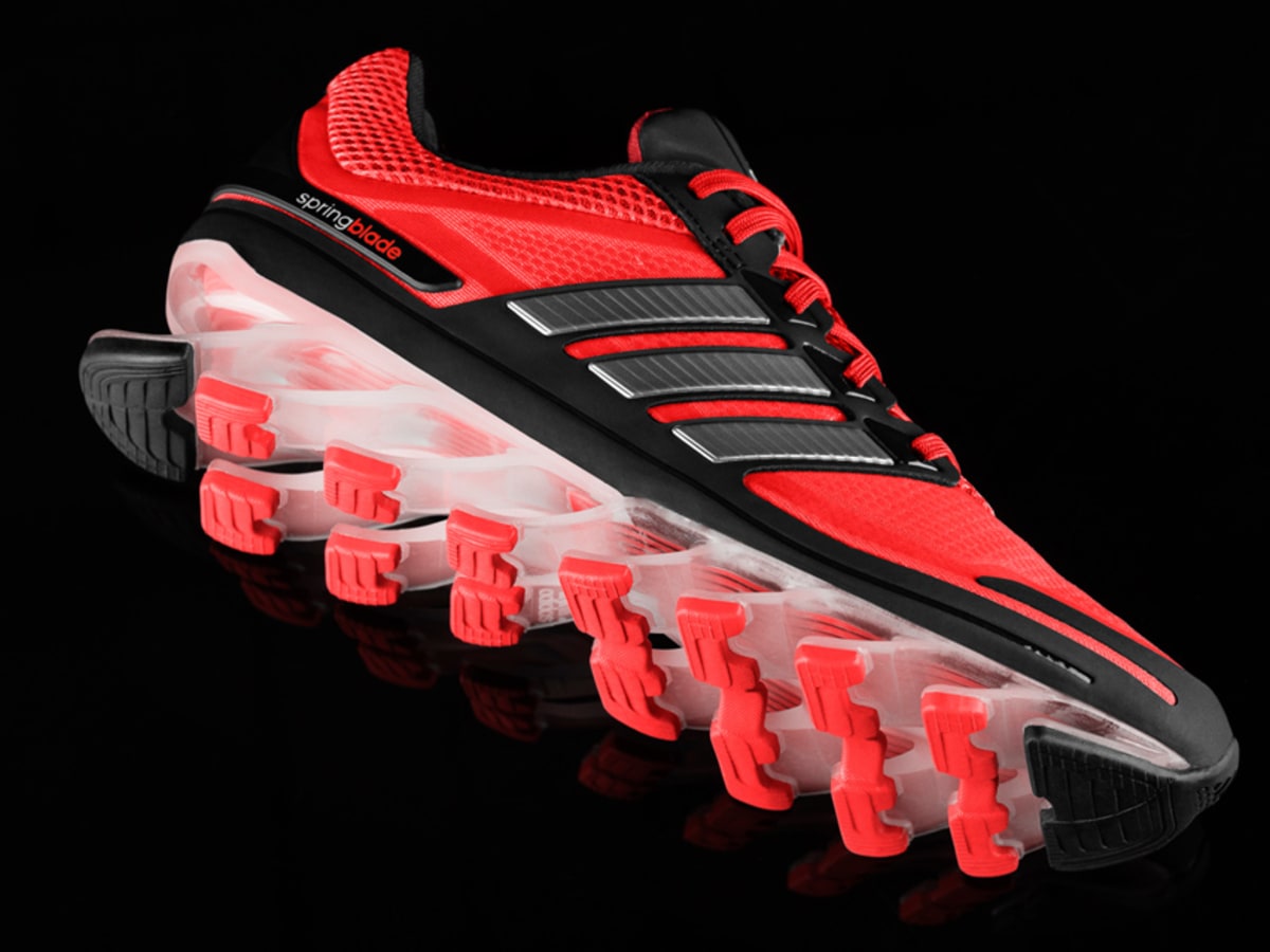 Adidas springblade 3 2025 kinderen wit