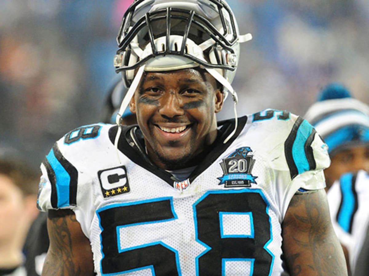 Carolina panthers hotsell thomas davis jersey