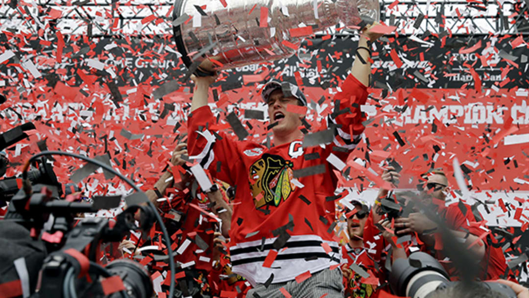 Chicago Turns Out for Blackhawks Parade