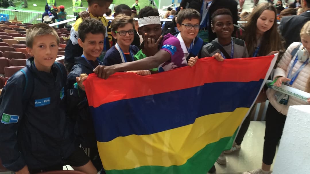 Kids From All Over Come Together at the World Cup