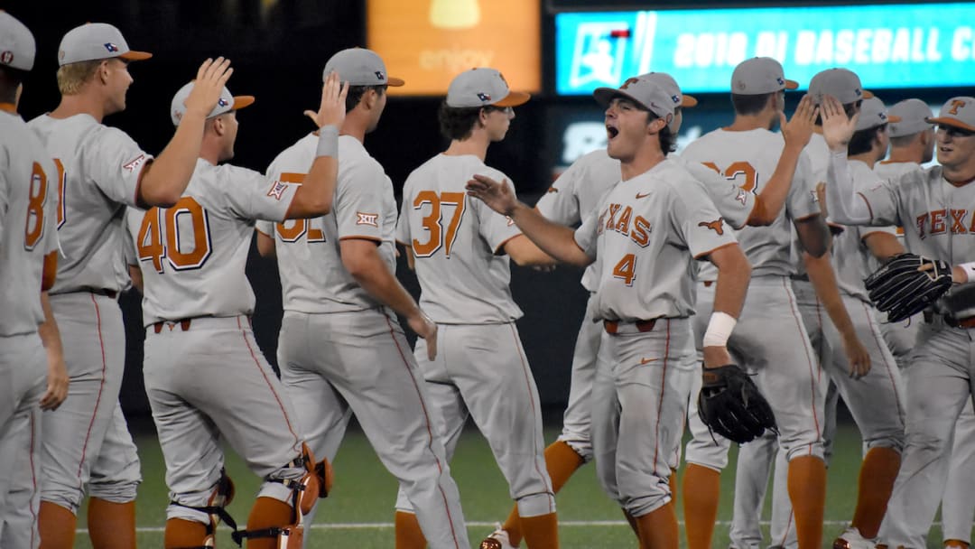 Texas Advances To NCAA Baseball Super Regional