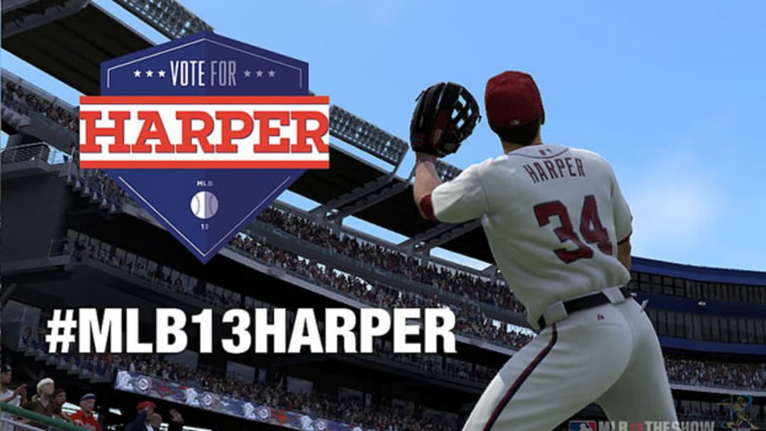 Q&A with the Washington Nationals Bryce Harper about MLB13: The Show