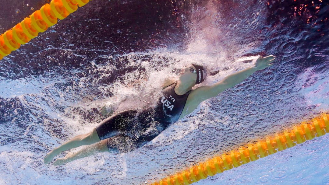 Swimmer Katie Ledecky Talks Training, Olympic Experience, and Refueling