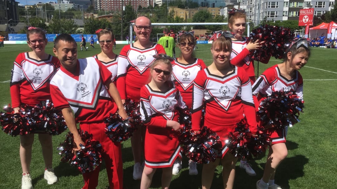 Cheer Squad Energizes Special Olympics USA Games Opening Ceremony
