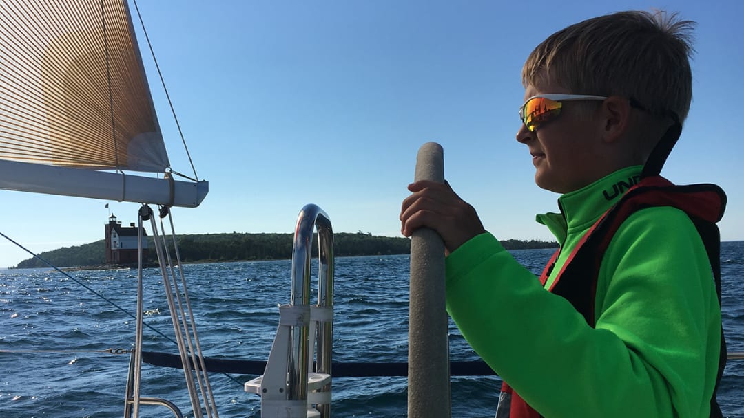 Young Sailor Makes History in World's Longest Freshwater Race
