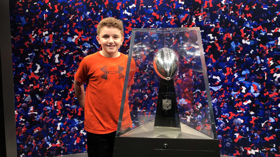 Kid Reporter Tries Out New NFL Experience in NYC