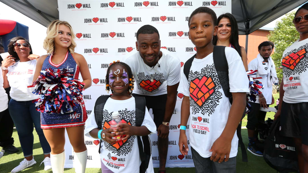John Wall Hosts D.C. Back-to-School Event