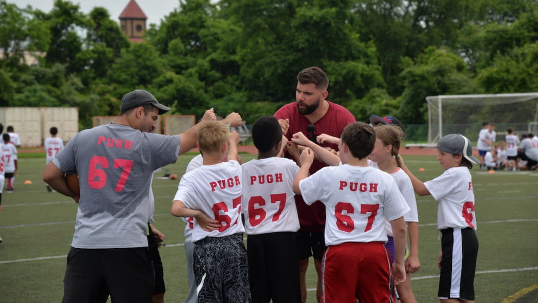 Arizona Cardinals Lineman Justin Pugh Hosts Football Camp in Hometown
