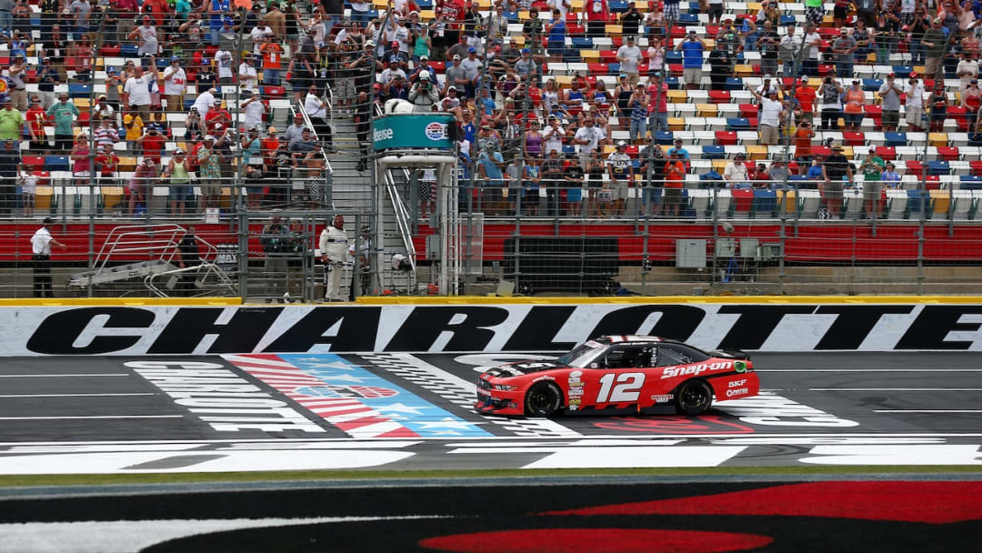 Ryan Blaney Wins Memorial Day Weekend Xfinity Race at Charlotte