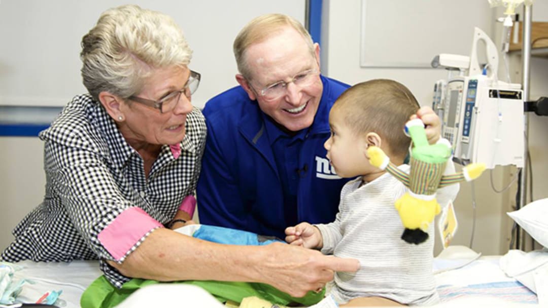 Legendary Coach Tom Coughlin is a Champion for Kids with Cancer