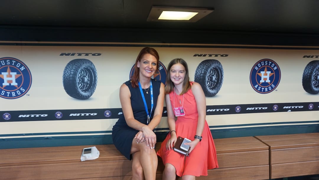 My Day Covering the Astros With Reporter Julia Morales