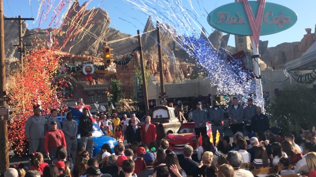 Rose Bowl Week: Prime Rib, Pep Rallies, and Mickey Mouse
