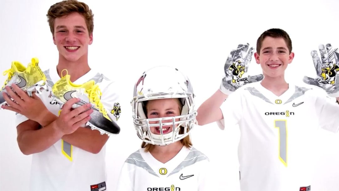 Special Oregon Uniforms Designed By Childhood Cancer Survivors