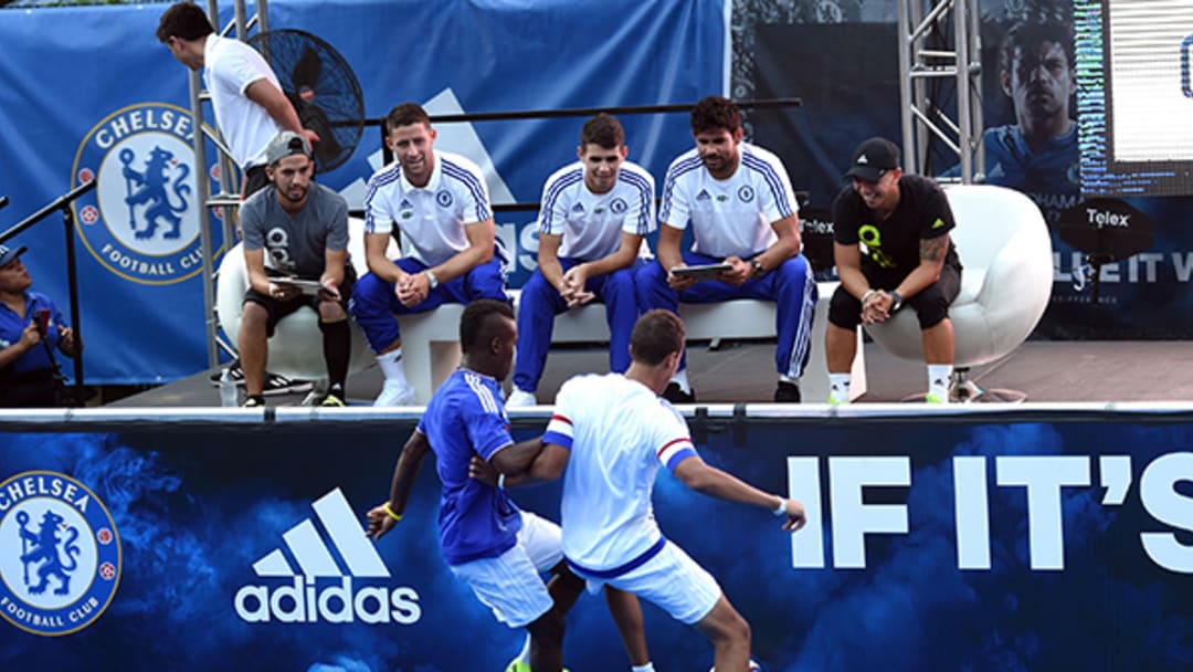 Chelsea Stars Turn NYC Blue at Special Event