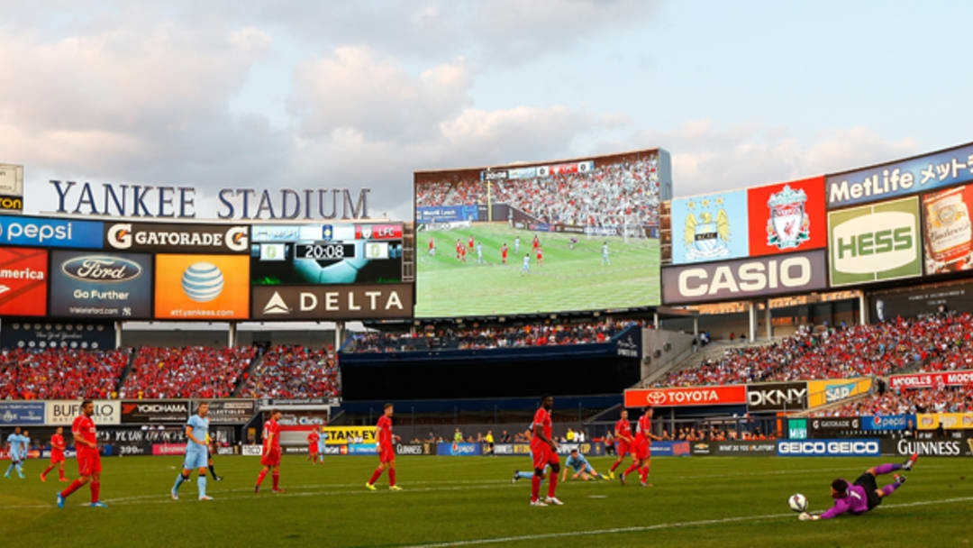 Soccer Invades Yankee Stadium!