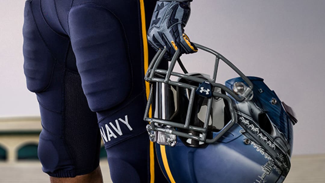 How Under Armour Created Navy's Cool New Helmets