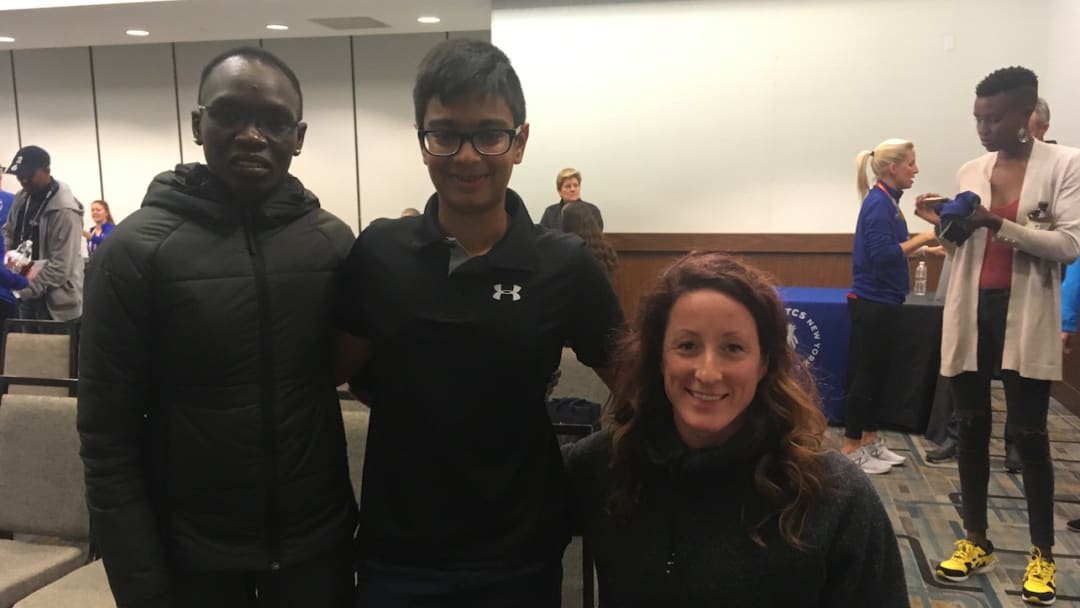 Elite Athletes Get Ready for NYC Marathon