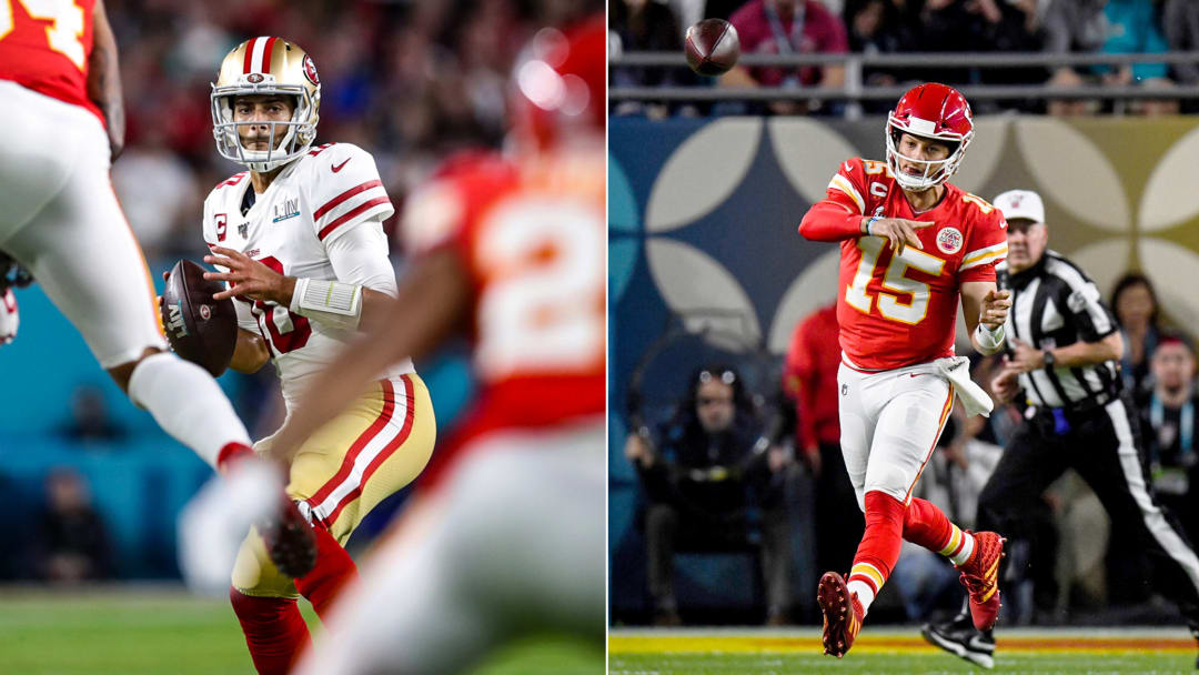 How Much Better Was Patrick Mahomes Than Jimmy Garoppolo in Super Bowl LIV?