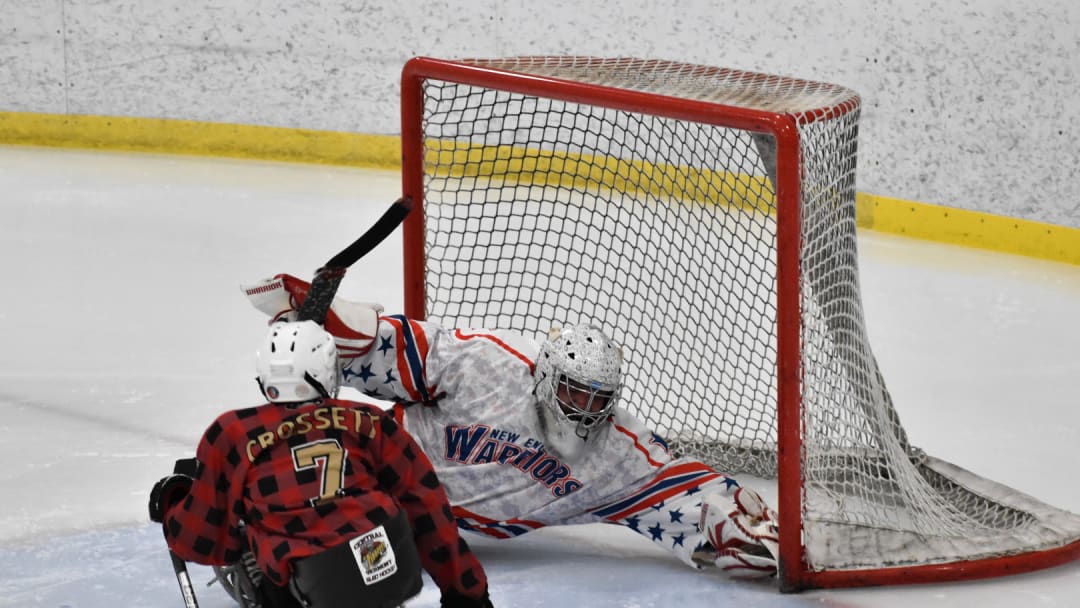 Sled Hockey: Huge Hits, Top Speeds, and Next-Level Dangles