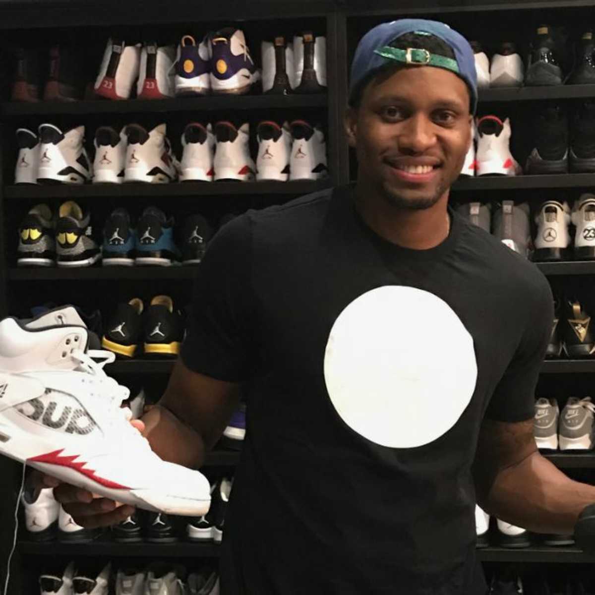 Inside Rudy Gay s Massive Sneaker Closet SI Kids Sports News for Kids Kids Games and More
