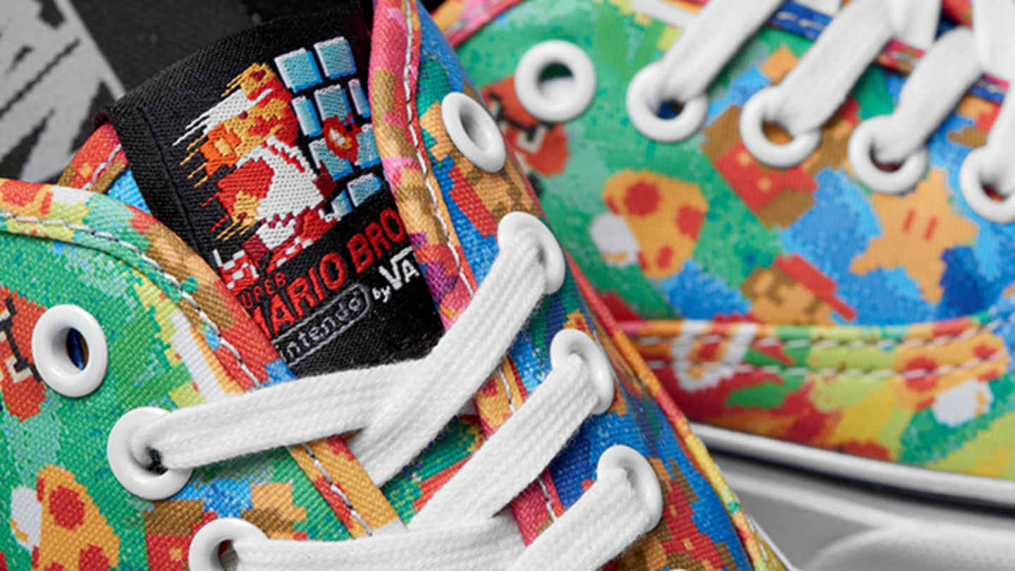 Vans Goes 8 Bit for New Nintendo Collection SI Kids Sports News for Kids Kids Games and More