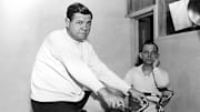Sports Figures On Bicycles