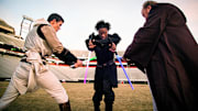 Behind the Scenese of Georgia Reciever Chris Conley's Star Wars Fan Film