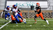 Football Player Perseveres After Leg Amputation