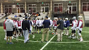 Hopeful Athletes Try Out for US Indoor Lacrosse Squad