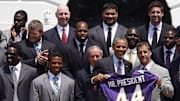 Ravens Congratulated by President Obama at White House